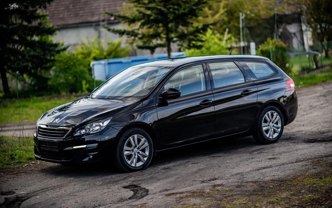 Peugeot 308 cena 27900 przebieg: 151284, rok produkcji 2014 z Czersk małe 704